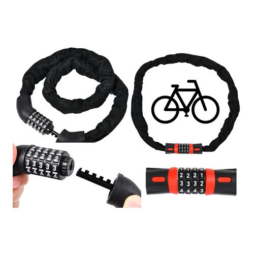 Kerékpárzár zár Kombinált zár numerikus kód 20745 146581287