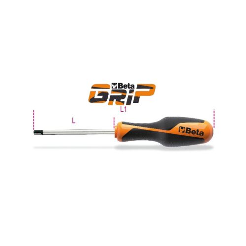 Beta Grip 5mm-es hatlapú imbusz csavarhúzó csavarok meghúzásához - Szerszám