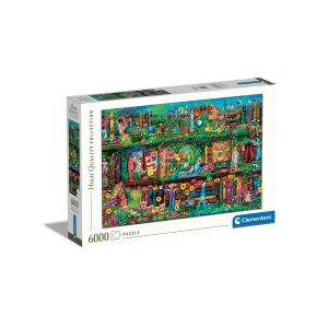 Könyvespolc Garden 6000 db-os puzzle Clementoni 146584918 - Puzzle