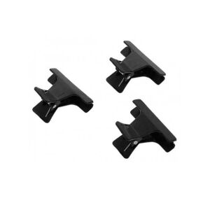 Fekete hajcsat készlet - kicsi 12 db, Sibel