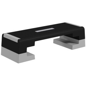 15cm/20cm/25cm Exercise Stepper for Home Workout, Aerobic Step Platform, Grey 146594921 - Bănci step