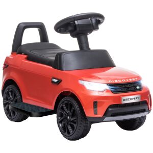 AIYAPLAY elektromos kisautó 18 hónapos kortól 5 éves korig Land Rover jogosítvánnyal, zenével, USB-vel és MP3-vel, 65x43x40 cm, piros 146603733 - Aiyaplay