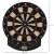 HOMCOM Elektronikus PP Darts Tábla 6 Darts-szal és Pontozótáblával, 44x39,5x2,2cm, Fekete 146604253