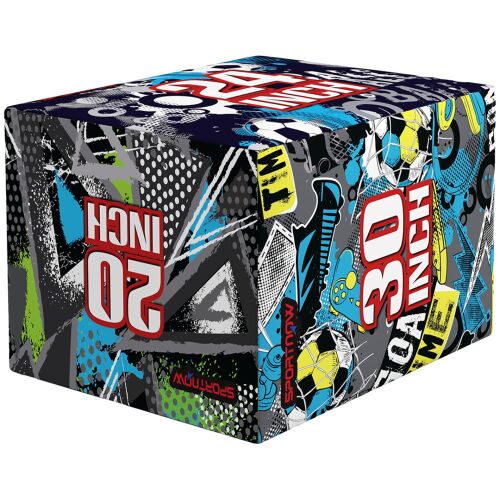 SportNow 3 az 1-ben pliometrikus box – puha, csúszásmentes, edzéshez 146605746