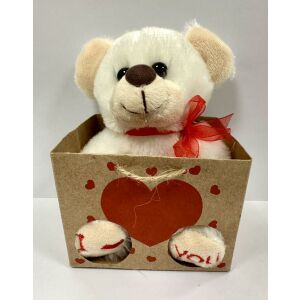 Plüss maci ajándéktasakban – a tökéletes meglepetés 146610655 - Művészet & Hobbi