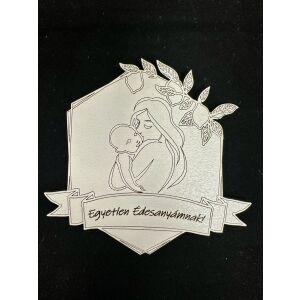 „Egyetlen Édesanyámnak!” – Lézervágott fa hűtőmágnes 146610682 - Művészet & Hobbi
