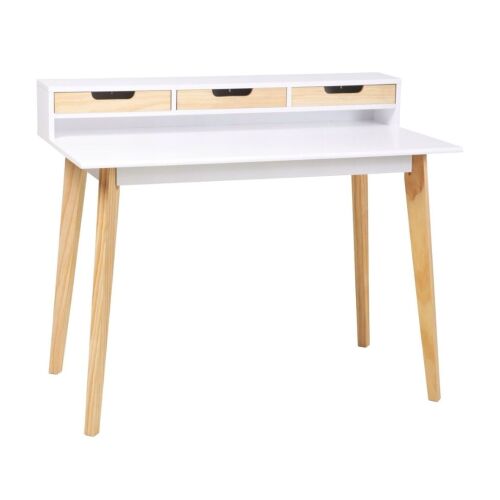 Moderner Schreibtisch Jumi 110x60x90/75 cm – Skandinavisches Design, Funktionalität und natürliche Eleganz 146610822