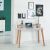 Moderner Schreibtisch Jumi 110x60x90/75 cm – Skandinavisches Design, Funktionalität und natürliche Eleganz 146610822