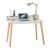 Moderner Schreibtisch Jumi 110x60x90/75 cm – Skandinavisches Design, Funktionalität und natürliche Eleganz 146610822