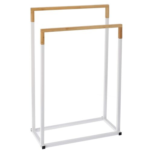 BAMBUSZ TÖRÖLKÖZŐTARTÓ FEHÉR/BARNA 76X45X22 CM 146610824