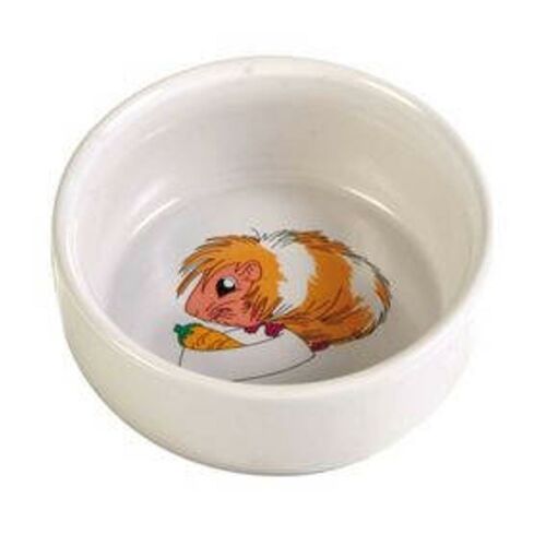 Trixie Ceramic Bowl - kerámia tál (krém,mintás) rágcsálók részére (250ml /Ø11cm) 146610879