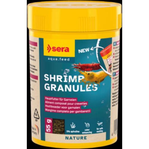 Sera Shrimps granules - táplálék Garnéláknak és Rákoknak (100ml) 55g 146611124
