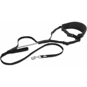 JK9 Jogging öv gumipórázzal, 15-25kg 146611140 - Állattartás