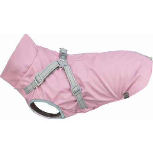 Trixie Pontis esőkabát,hámmal, S:36cm, pink