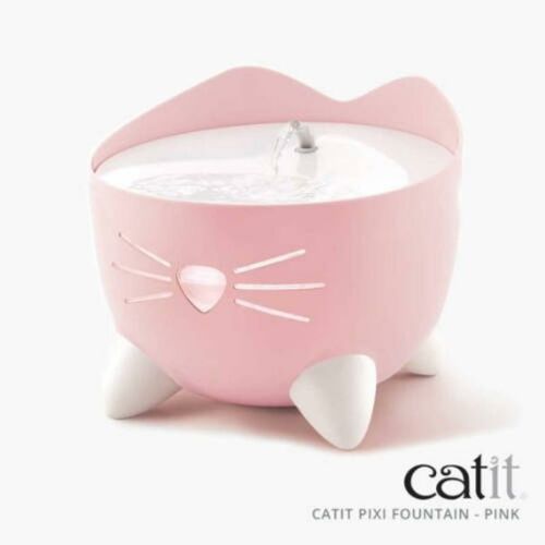 Catit Pixie Cat Drinking Fountain - ívókút (világoskék) macskák részére (2,5 liter) 146611565