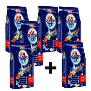 CSOMAG AJÁNLAT: Panzi 4 SEASONS Tavi haltáp 5*5kg +5kg AJÁNDÉK 146611785 - Haleledel