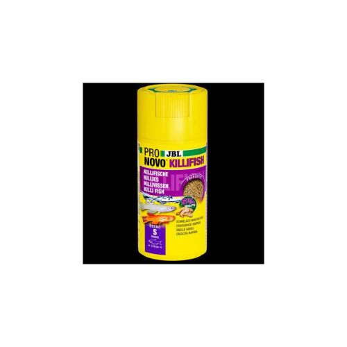 JBL ProNovo Killifish Grano "S" - granulátum táplálék (S-es méret) 3-10cm-es akváriumi halak részére (48g/100ml) 146611806