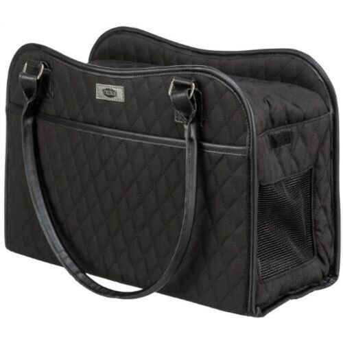 Trixie Amina - szállítótáska (fekete) kutyák részére (18x29x37cm) 146611942