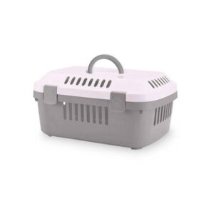 SAVIC Discovery compact szállítóbox fehér-szürke, 48,5x33x23,5 cm 146612176 - Savic