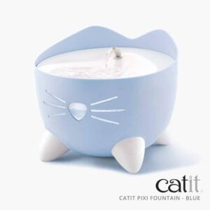 Catit Pixie Cat Drinking Fountain - ívókút (világoskék) macskák részére (2,5 liter) 146612281 - Állattartás
