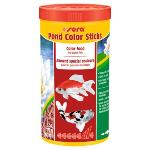 Sera Pond Color Sticks - pond táplálék - kerti tavakba (1000ml) nature 146612266