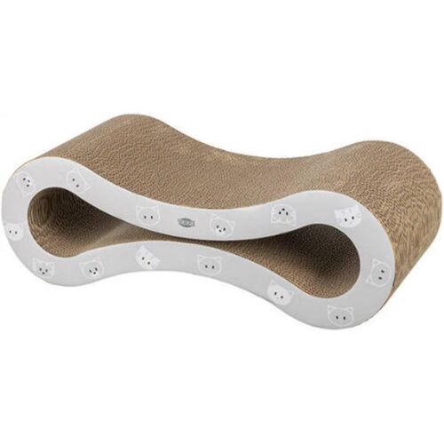 Trixie Mimi Scratching Cardboard wave- kaparó hullám kartonpapírból (világos lila/zsálya) macskák részére (48x16x22cm) 146612299