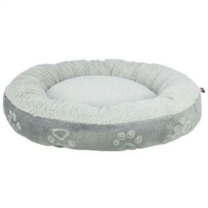 trixie Jimmy puha ágy,szövet/plüss, kerek, 50cm,világos szürke 146612300 - Trixie