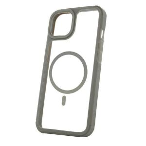 Mag Rim Case Samsung S921 Galaxy S24 (2024) átlátszó TPU/PC MagSafe tok szürke kerettel 146612664 - Samsung Huse telefon
