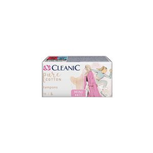 CLEANIC Pure Cotton Mini tamponok organikus pamutból – 16 darab 146612983 - Tampon
