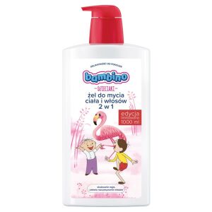 Bambino Kids 2 az 1-ben test- és hajmosó gél „Bolek és Lolek – Lángoló” 1000 ml limitált kiadás 146613023 - Baba Fürdetés & Ápolás