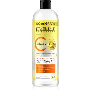 EVELINE C-vitaminos ragyogó micellás víz 3 az 1-ben 500 ml