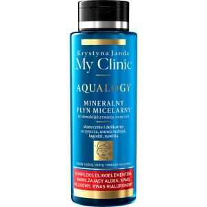JANDA My Clinic Aqualogy ásványi micellás tisztító folyadék - minden bőrtípusra 400 ml 146613064 - Smink lemosó
