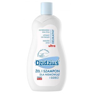 Dzidziuś baba sampon gél csecsemőknek és gyermekeknek búzaproteinekkel 500 ml 146613071 - Baba Fürdetés & Ápolás