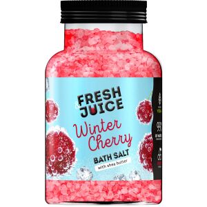 FRESH JUICE Téli cseresznyés fürdősó 700 g