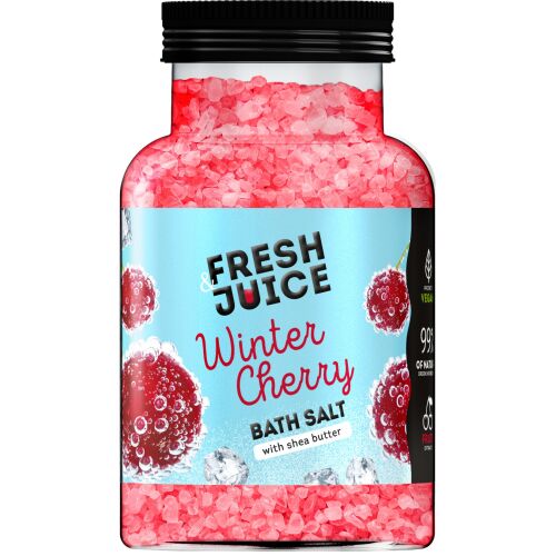 FRESH JUICE Téli cseresznyés fürdősó 700 g 146613084