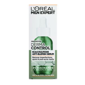 LOREAL Men Expert Derma Control Anti-imperfection Serum 30 ml 146613087 - Bőrápolás