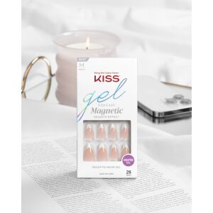KISS Műköröm Gel Fantasy Magnetic - North Coast (M méret) 1 csomag (28 darab) 146613115 - Műkörmös eszköz