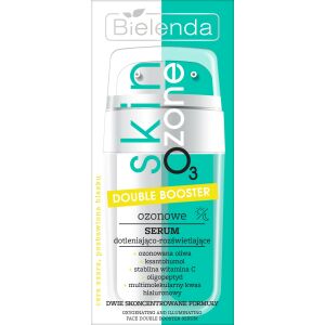 BIELENDA Skin O3 Zone Double Booster oxigénnel telítő és ragyogást adó szérum 2 x 7,5 ml 146613132 - Arcszérum