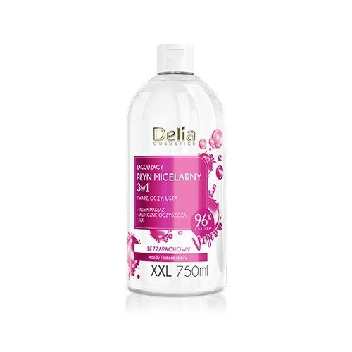 DELIA COSMETICS Nyugtató micellás víz 3 az 1-ben XXL 750 ml 146613143