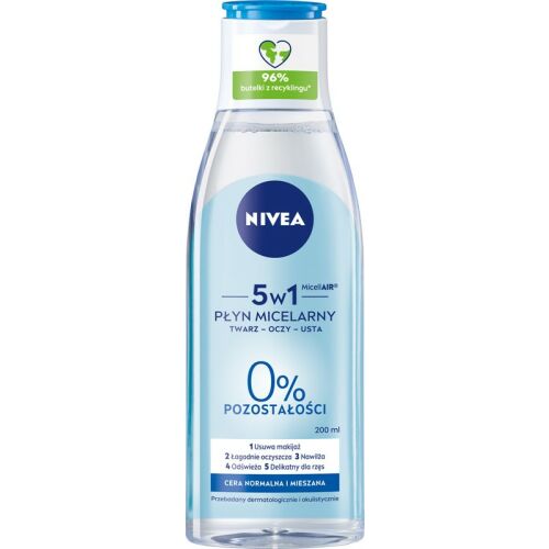 Nivea micellás tisztító víz normál és kombinált bőrre  200 ml 146613158