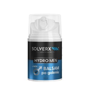 SOLVERX Hydro Men borotválkozás utáni balzsam 50 ml 146613200 - Arcszesz & Aftershave