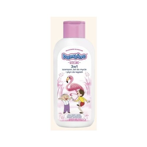 NIVEA Bambino Kids 3 az 1-ben sampon, tusfürdő és fürdőfolyadék - Flaming 400 ml 146613206