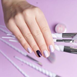 Hi Hybrid Glam körömlakkpor #510 Violet Dust  0,8 g 146613427 - Körömdísz