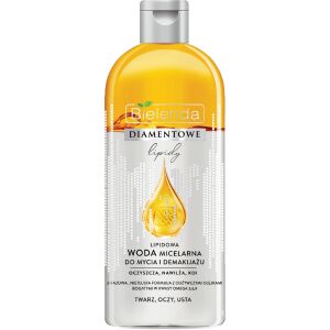 Bielenda Diamond Lipids Lipid Micellar Water tisztító és sminkeltávolító víz 425 ml 146613439 - Smink lemosó