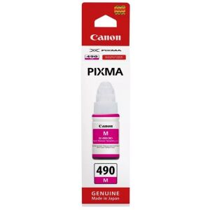 Canon GI490 MG bíbor (piros) MG-Magenta) eredeti (gyári, új) tinta 146614426 - Nyomtató & Szkenner