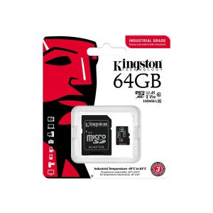 KINGSTON 64GB microSDXC Industrial C10 146614457 - Memóriakártya