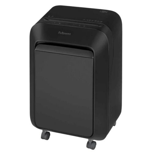 Iratmegsemmisítő, 14lap mikrokonfetti vágás 2x12mm, Fellowes® Powershred LX211, fekete 146614905