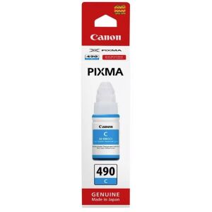 Canon GI490 CY cián (kék) (CY-Cyan) eredeti (gyári, új) tinta 146614935 - Nyomtató & Szkenner