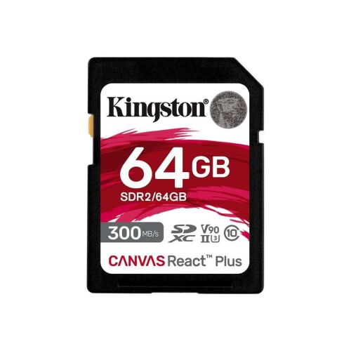 KINGSTON 64GB Canvas React Plus SDXC 146615060