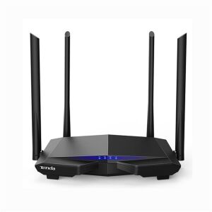 !AKCIÓS! Tenda Router WiFi AC1200 - AC6 (300Mbps 2,4GHz + 867Mbps 5GHz; 4port 100Mbps, MU-MIMO; 4x6dBi) 146615076 - Wi-Fi router, adapter